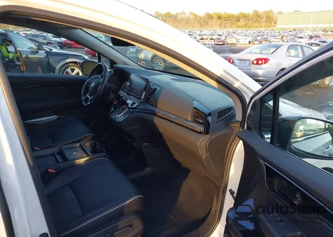 2025 Honda Odyssey Elite z USA, uszkodzony, nr VIN 5FNRL6H99SB007442